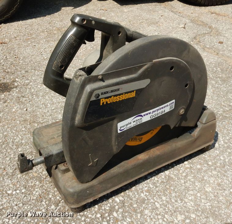 image for item GG9184 Black & Decker chop saw