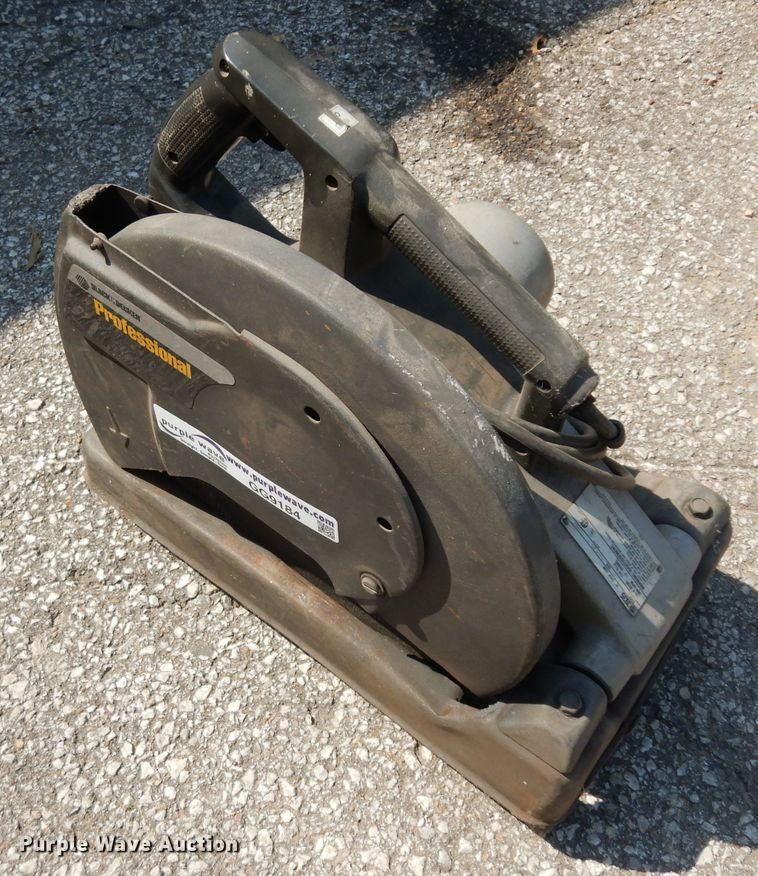 image for item GG9184 Black & Decker chop saw