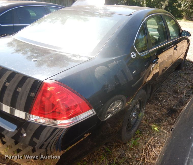 image for item GG9207 2007 Chevrolet Impala Police Cruiser