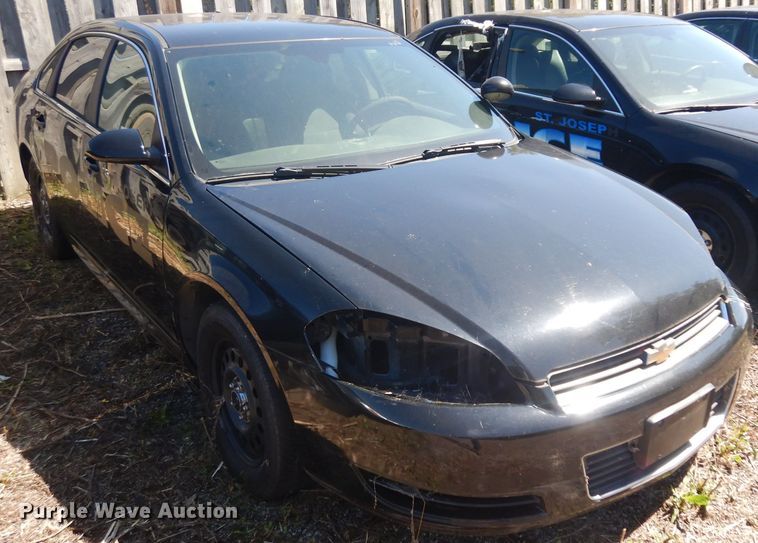 image for item GG9208 2009 Chevrolet Impala Police Cruiser
