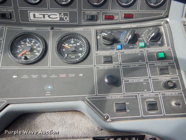 image for item GH9679 2000 Blue Bird LTC-40 coach bus