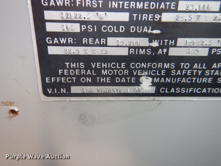 image for item GH9679 2000 Blue Bird LTC-40 coach bus