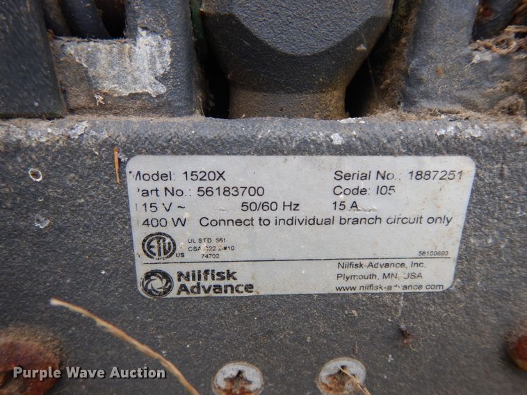 image for item GI9275 (2) Advance floor buffers