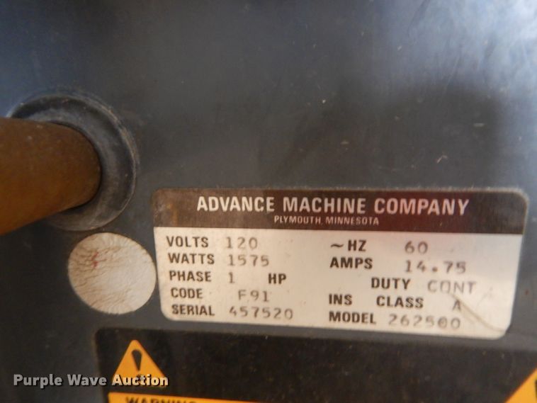 image for item GI9276 (2) Advance floor buffers