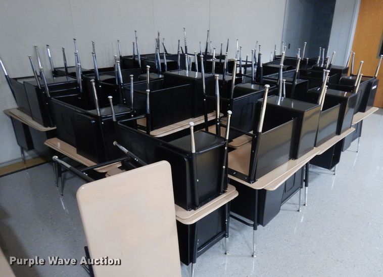 image for item GI9282 Approximately 50 school desks