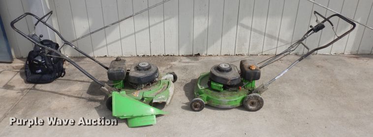 image for item GI9285 (2) Lawn Boy push mowers