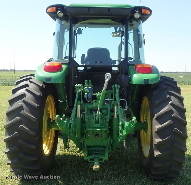 image for item DE0989 2014 John Deere 6105D MFWD tractor