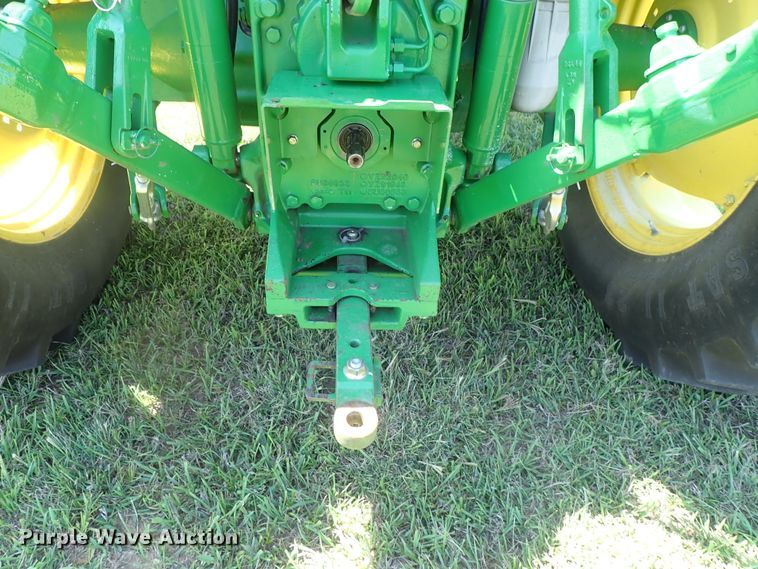 image for item DE0989 2014 John Deere 6105D MFWD tractor