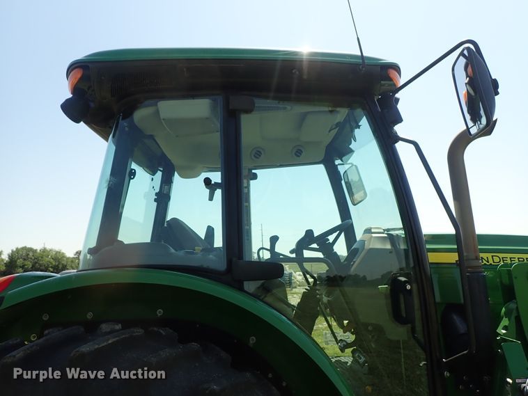 image for item DE0989 2014 John Deere 6105D MFWD tractor