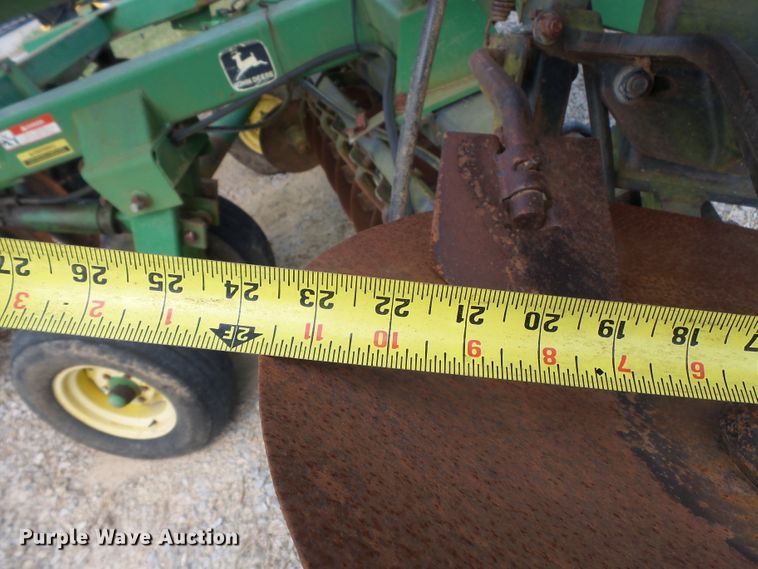 image for item DE7981 John Deere 650 tandem disk