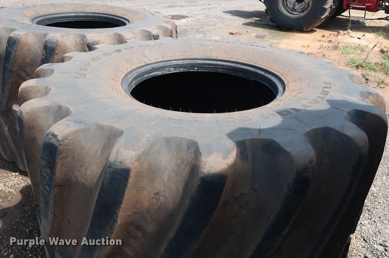 image for item DG4134 (4) Firestone Flotation 23DT 1250/45B32 tires