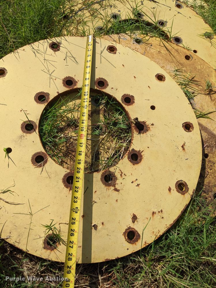 image for item DG4135 (4) Firestone Flotation 23DT 1250/45B32 tires and wheels