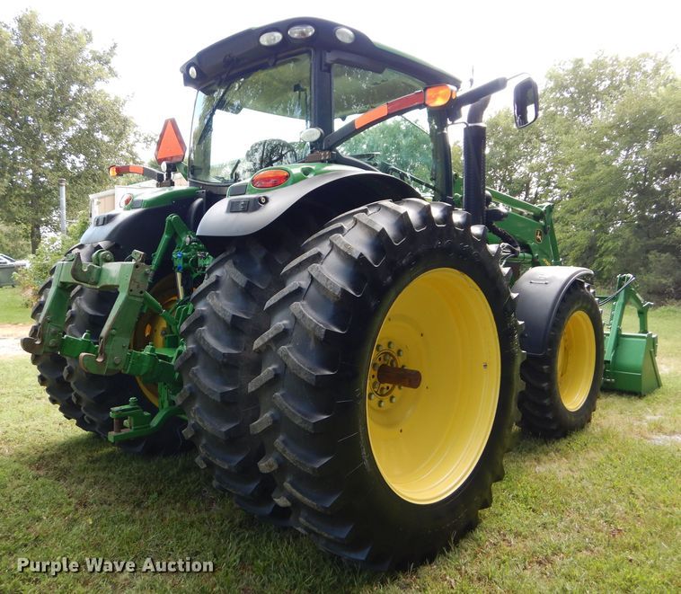 image for item DH2567 2013 John Deere 6210R MFWD tractor