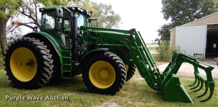 image for item DH2567 2013 John Deere 6210R MFWD tractor