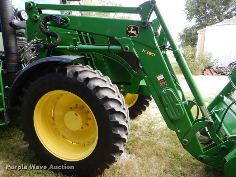 image for item DH2567 2013 John Deere 6210R MFWD tractor