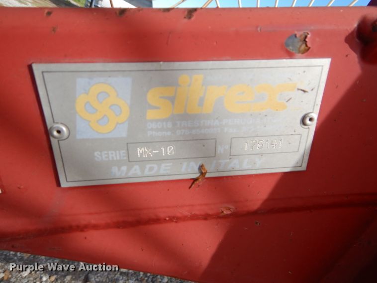 image for item DH2576 Sitrex Explorer MX8-10 hay rake