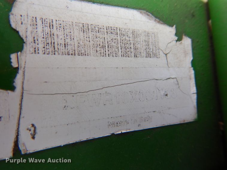 image for item DH2577 Frontier WR1012 hay rake