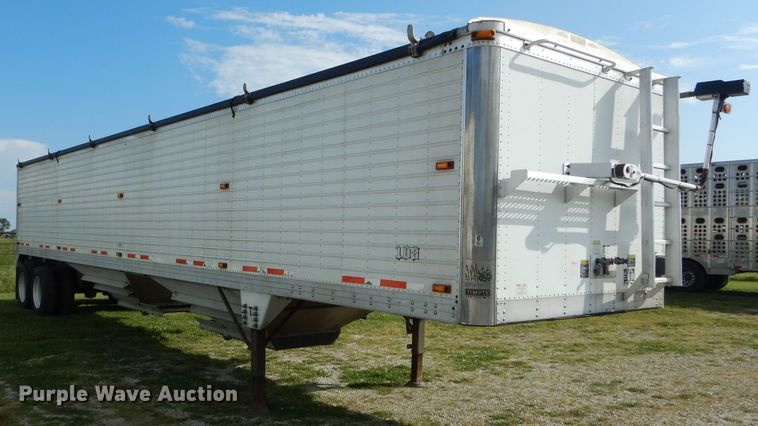 image for item DH6130 2004 Timpte double hopper bottom grain trailer