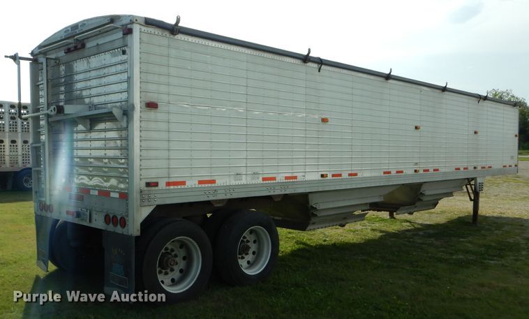 image for item DH6130 2004 Timpte double hopper bottom grain trailer