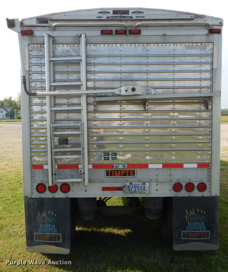 image for item DH6130 2004 Timpte double hopper bottom grain trailer