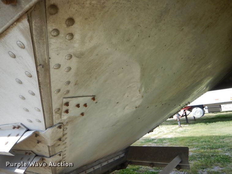 image for item DH6130 2004 Timpte double hopper bottom grain trailer