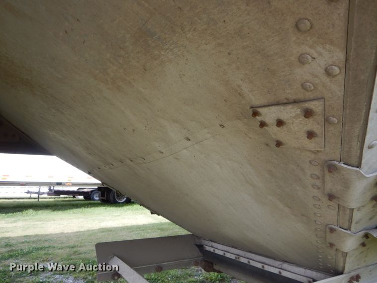 image for item DH6130 2004 Timpte double hopper bottom grain trailer
