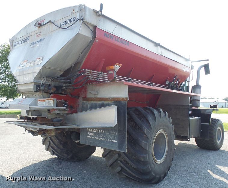 image for item DI0624 2010 Miller Atlas 3654 applicator with New Leader L4000G4 dry spreader bed