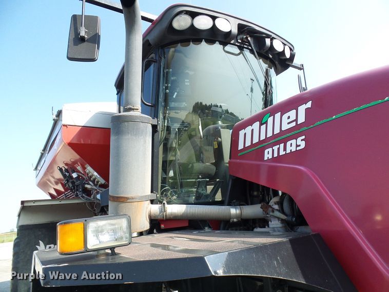 image for item DI0624 2010 Miller Atlas 3654 applicator with New Leader L4000G4 dry spreader bed