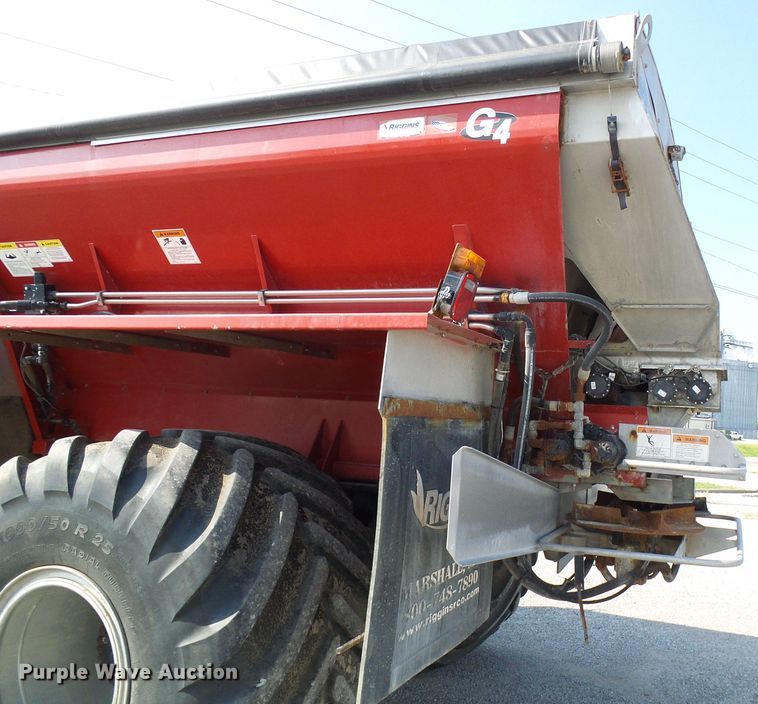 image for item DI0624 2010 Miller Atlas 3654 applicator with New Leader L4000G4 dry spreader bed