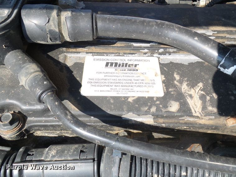 image for item DI0626 2014 Miller Atlas 3654 applicator with New Leader L4000G4 dry spreader bed