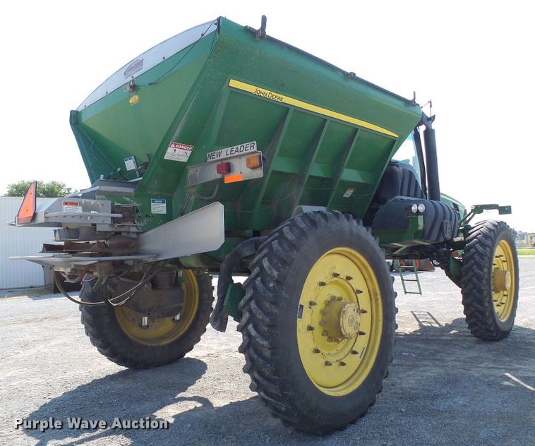 image for item DI0627 2010 John Deere 4930 applicator with New Leader L3030G4 dry spreader bed