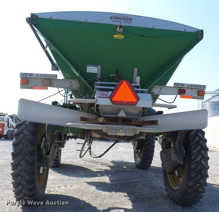 image for item DI0627 2010 John Deere 4930 applicator with New Leader L3030G4 dry spreader bed