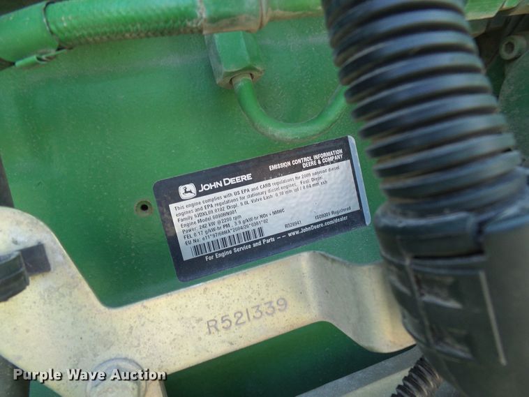 image for item DI0627 2010 John Deere 4930 applicator with New Leader L3030G4 dry spreader bed