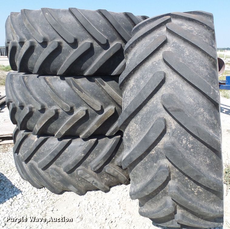 image for item DI0632 (4) Michelin 650/65R38 tires and wheels