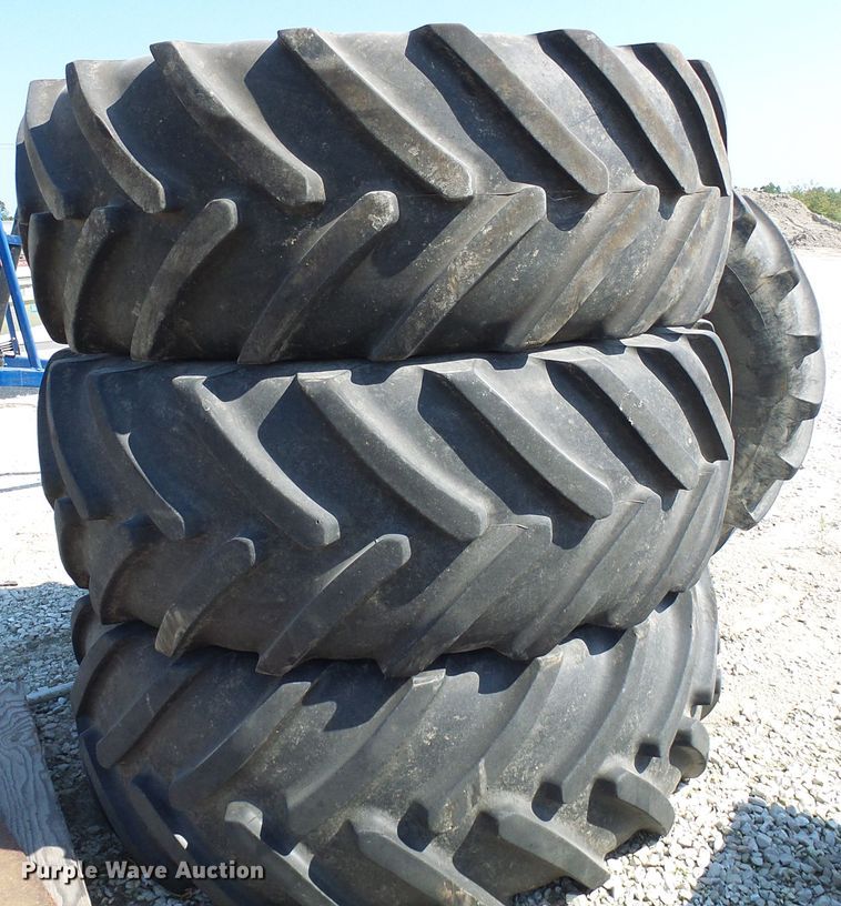 image for item DI0632 (4) Michelin 650/65R38 tires and wheels