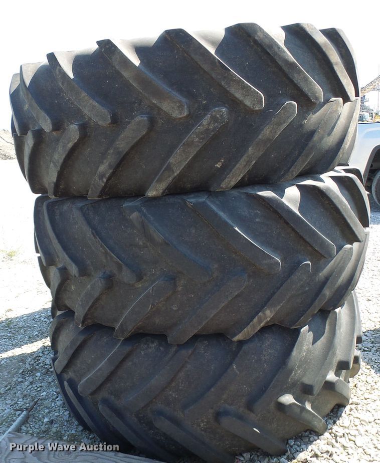 image for item DI0632 (4) Michelin 650/65R38 tires and wheels