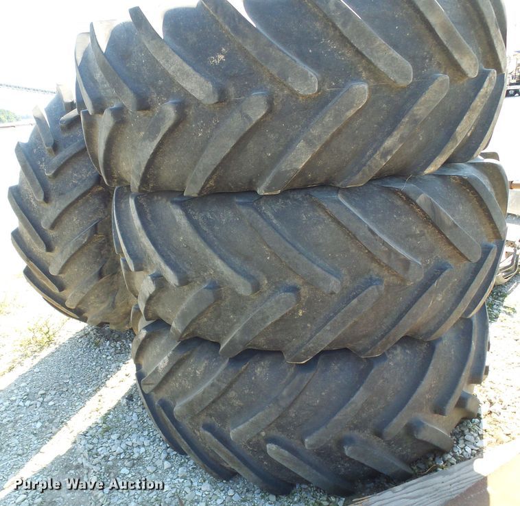 image for item DI0632 (4) Michelin 650/65R38 tires and wheels