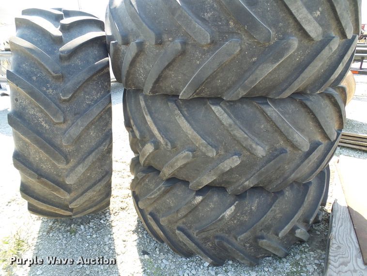 image for item DI0632 (4) Michelin 650/65R38 tires and wheels