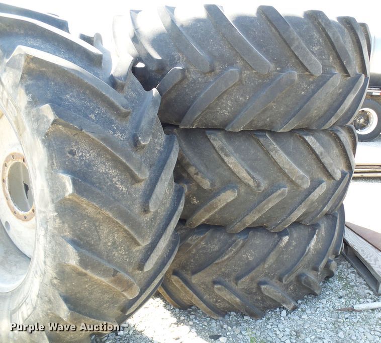 image for item DI0632 (4) Michelin 650/65R38 tires and wheels