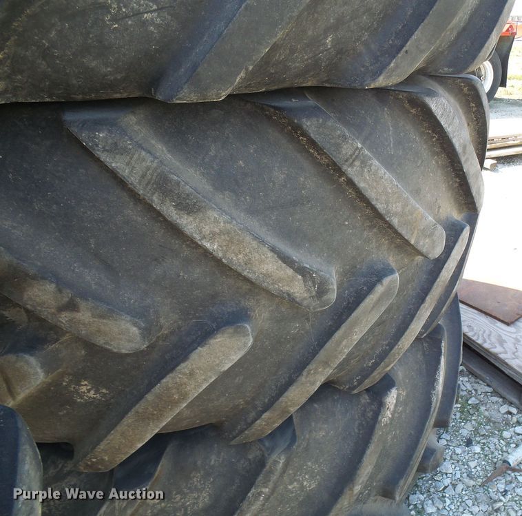 image for item DI0632 (4) Michelin 650/65R38 tires and wheels