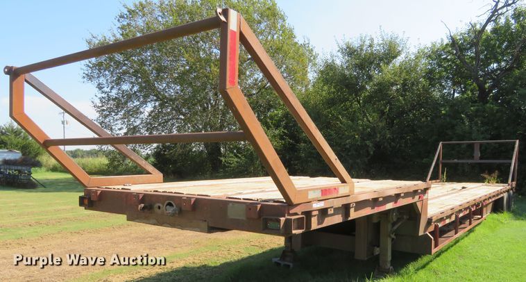 image for item EQ9299 1991 Transcraft DTX-18-44 drop deck trailer