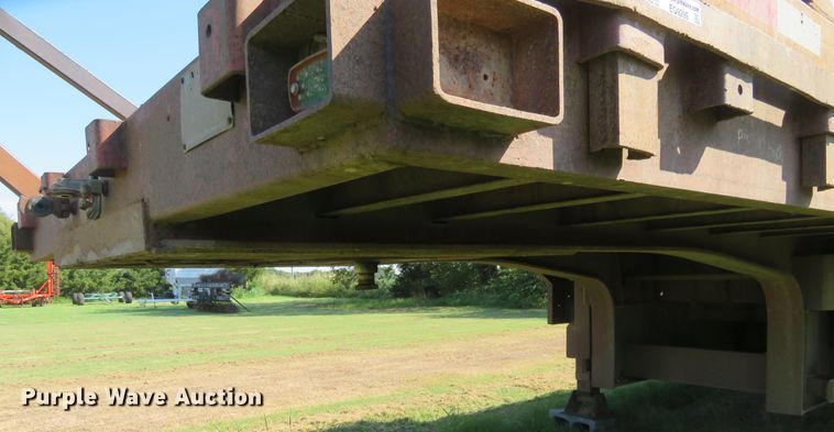 image for item EQ9299 1991 Transcraft DTX-18-44 drop deck trailer