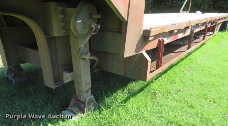 image for item EQ9299 1991 Transcraft DTX-18-44 drop deck trailer