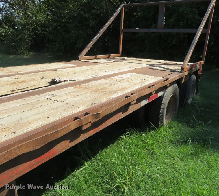 image for item EQ9299 1991 Transcraft DTX-18-44 drop deck trailer