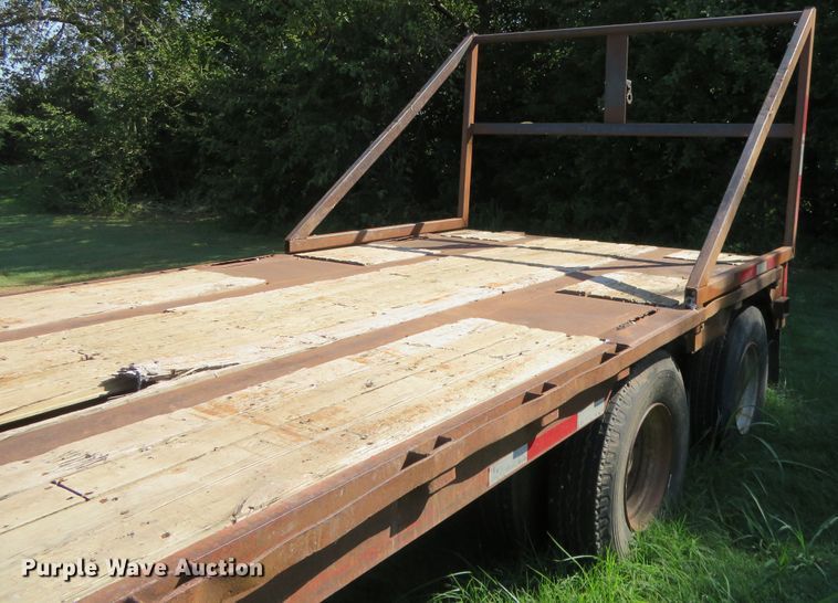 image for item EQ9299 1991 Transcraft DTX-18-44 drop deck trailer