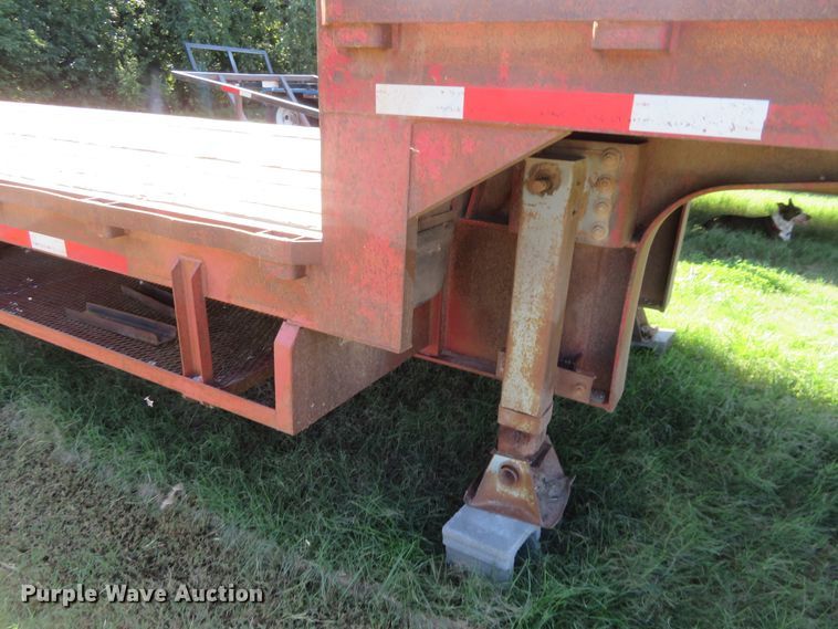 image for item EQ9299 1991 Transcraft DTX-18-44 drop deck trailer