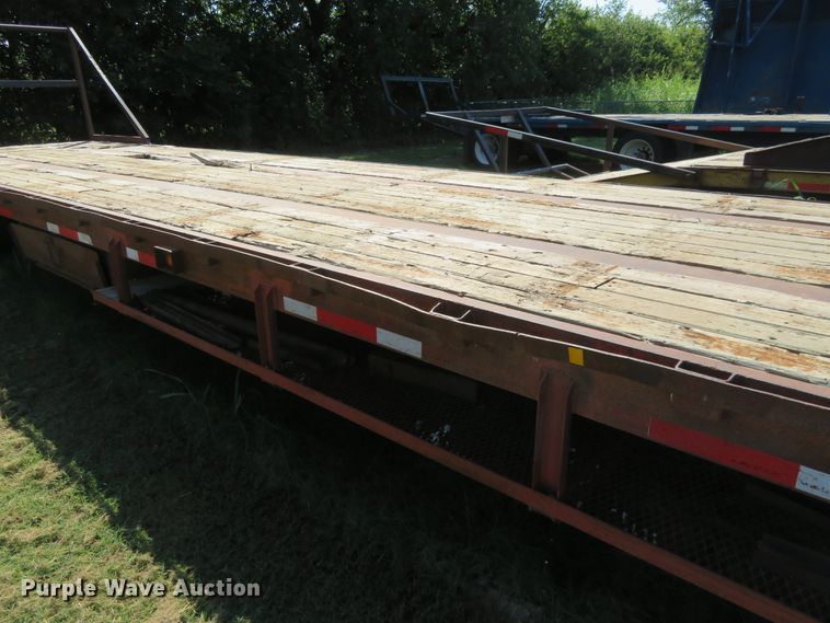 image for item EQ9299 1991 Transcraft DTX-18-44 drop deck trailer