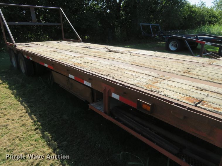 image for item EQ9299 1991 Transcraft DTX-18-44 drop deck trailer