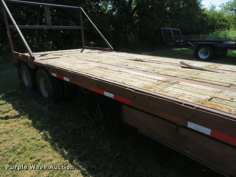 image for item EQ9299 1991 Transcraft DTX-18-44 drop deck trailer