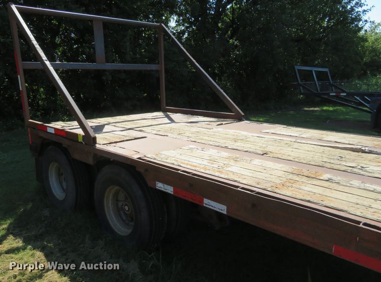 image for item EQ9299 1991 Transcraft DTX-18-44 drop deck trailer
